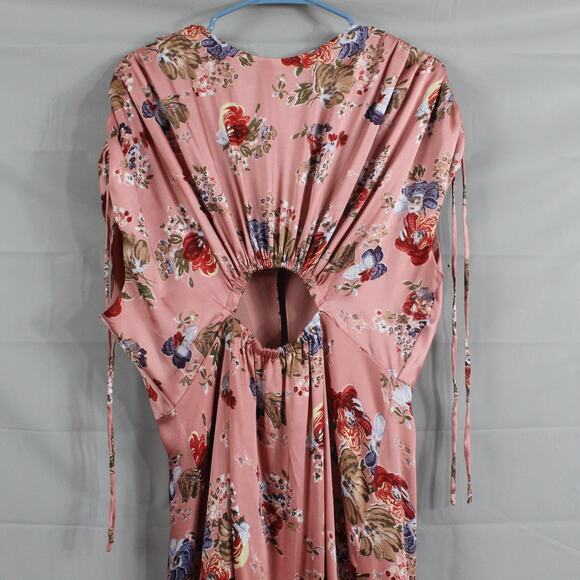 Cinq a Sept Dress Womens 14 Martine Floral Ruffled Maxi Boho Coquette Romantic - Picture 6 of 16